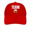 foto 4 Team oliebol cap met oliebol afbeelding grappige pet voor oud en nieuw