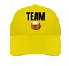 foto 7 Team oliebol cap met oliebol afbeelding grappige pet voor oud en nieuw