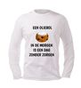 foto 4 Unisex longsleeve een oliebol in de morgen is een dag zonder zorgen