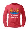 foto 3 We duiken het nieuwe jaar in unisex longsleeve leuk voor de nieuwjaarsduik