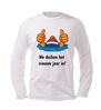foto 4 We duiken het nieuwe jaar in unisex longsleeve leuk voor de nieuwjaarsduik