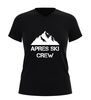 foto 7 Après ski crew v-hals shirt shirt met afbeelding bergen