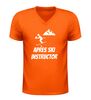 foto 3 Après ski instructor v-hals shirt heren grappig wintersport t-shirt voor après-ski