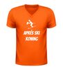 foto 3 Après ski koning v hals shirt  grappig après ski shirt