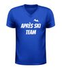 foto 2 Après ski team v hals shirt dames en heren feestelijk wintersport t-shirt voor après ski en Themafeesten
