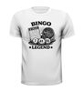 foto 13 Bingo legend t-shirt grappig shirt met bingokaart en bingomolen
