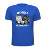 foto 5 Bingo legend t-shirt grappig shirt met bingokaart en bingomolen