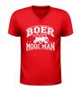 foto 4 Boer zijn das mooi t-shirt v-hals met tractor boeren Shirt