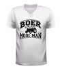 foto 6 Boer zijn das mooi t-shirt v-hals met tractor boeren Shirt