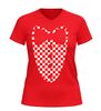 foto 10 Brabant carnaval v-hals shirt smoking design rood wit geblokt