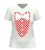 foto 12 Brabant carnaval v-hals shirt smoking design rood wit geblokt