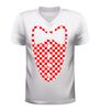 foto 6 Brabant carnaval v-hals shirt smoking design rood wit geblokt