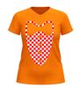 foto 9 Brabant carnaval v-hals shirt smoking design rood wit geblokt
