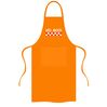 foto 5 Brabants schort kei mooi met kleuren Brabant rood op de keukenschort