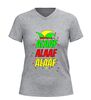 foto 11 Carnaval v-Hals Shirt alaaf alaaf alaaf rood groen geel carnaval shirt met tekst