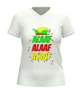 foto 12 Carnaval v-Hals Shirt alaaf alaaf alaaf rood groen geel carnaval shirt met tekst