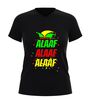 foto 7 Carnaval v-Hals Shirt alaaf alaaf alaaf rood groen geel carnaval shirt met tekst