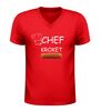 foto 4 Chef kroket v hals shirt grappig food shirt met kroket print