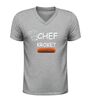 foto 5 Chef kroket v hals shirt grappig food shirt met kroket print
