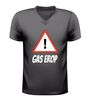foto 1 Gas erop v-hals shirt Nederlands tekst t-shirt