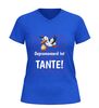 foto 2 Gepromoveerd tot Tante dames v-hals shirt leuk aankondigingsshirt