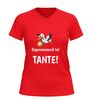 foto 4 Gepromoveerd tot Tante dames v-hals shirt leuk aankondigingsshirt