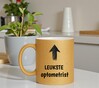 foto 3 Gouden glitter mok leukste optometrist origineel cadeau voor optometrist