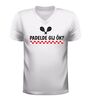 foto 6 Grappig padel T-shirtje V-hals PADELDE GIJ ÔK?