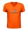 foto 3 Grappig v-Hals t-Shirt met frikandel en Nederlands vlaggetje origineel holland shirt