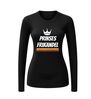 Grappige dames longsleeve prinses frikandel met frikandel