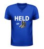 foto 2 Held op Sokken v-hals t-shirt met Sokken Afbeelding