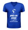 foto 2 Heren v-hals shirt après ski leraar gecertificeerd orgineel wintersport t-shirt
