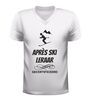 foto 6 Heren v-hals shirt après ski leraar gecertificeerd orgineel wintersport t-shirt