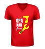 foto 4 Heren v hals shirt opa kan alles grappig opa t-shirt met gereedschap origineel cadeau