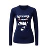 foto 3 Hiep hiep hoera ik word oma longsleeve dames feestelijk shirt met lange mouwen