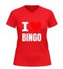 foto 10 I love bingo v-hals shirt dames en heren