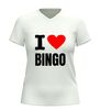 foto 12 I love bingo v-hals shirt dames en heren