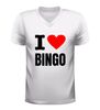 foto 6 I love bingo v-hals shirt dames en heren