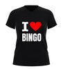 foto 7 I love bingo v-hals shirt dames en heren