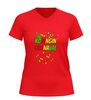 foto 4 Koningin Carnaval v hals t-shirt grappig kleurrijk carnaval Shirt