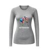 foto 4 lange mouwen t-shirt dames met pensioen grappig shirt met oude dame en rollator