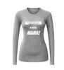 foto 4 Longsleeve dames hiep hiep hoera ik word mama zwangerschap shirt voor aanstaande moeder aankondiging zwanger cadeau voor mama to be