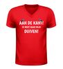 foto 4 Shirtje V-hals aan de kant ik moet naar mijn duiven!