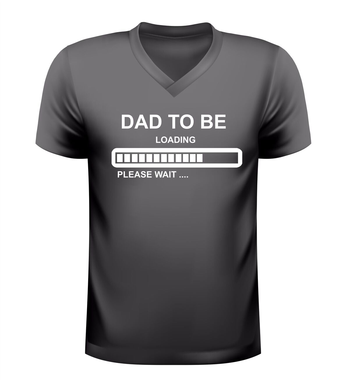 Shirtje V-hals Dad to be loading please wait