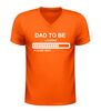 foto 3 Shirtje V-hals Dad to be loading please wait