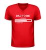 foto 4 Shirtje V-hals Dad to be loading please wait