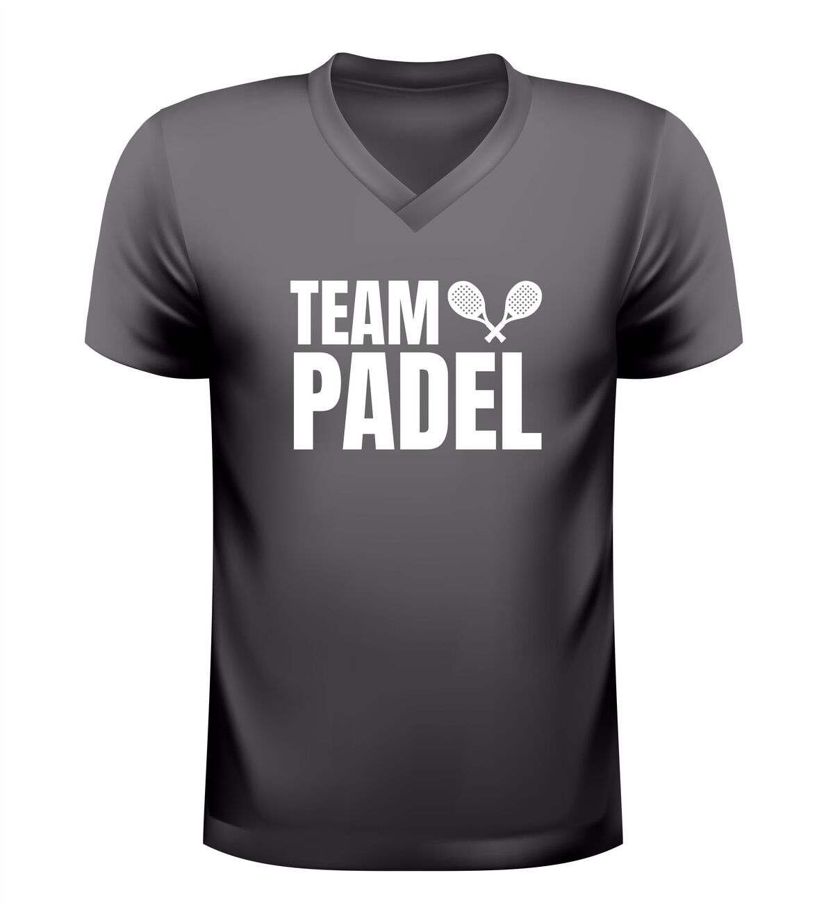 Shirtje V-hals Team Padel
