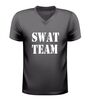 Stoer SWAT team V-Hals Shirt dames en heren carnaval outfit voor optochten