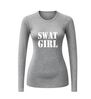 foto 4 SWAT GIRL longsleeve voor dames grappig en stoer shirt voor verkleed party's