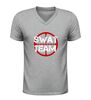 foto 5 SWAT team V-Hals Shirt  T-Shirt met Vizier Print